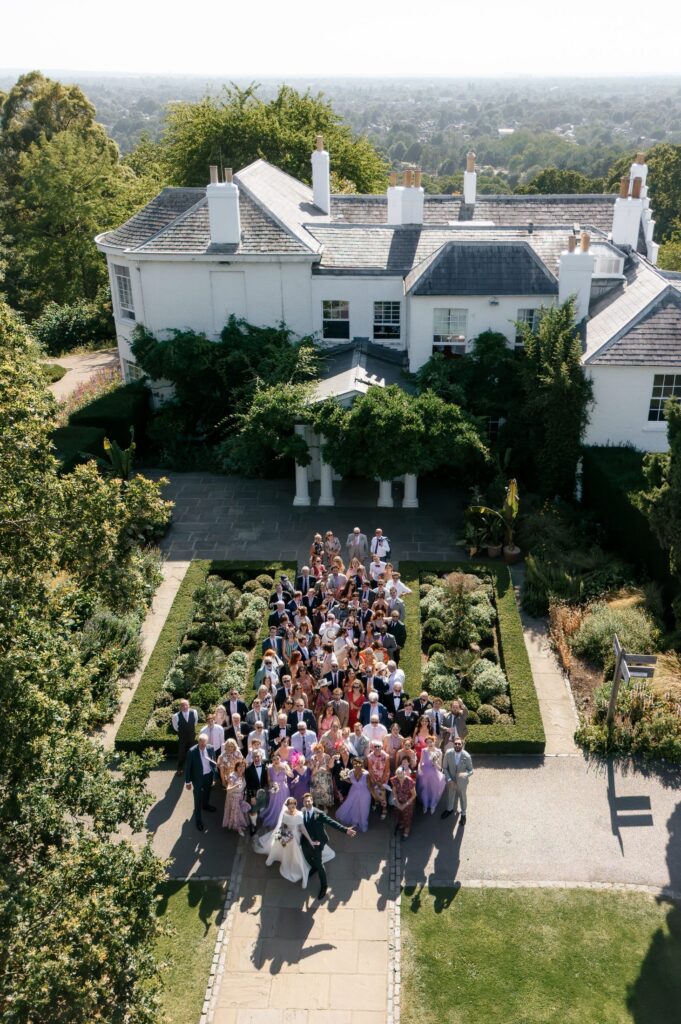 Emily and Lawrence's wedding at Pembroke Lodge