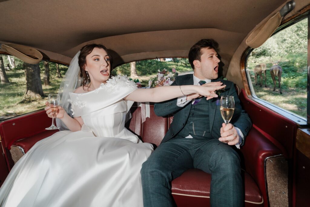 Emily and Lawrence's wedding at Pembroke Lodge