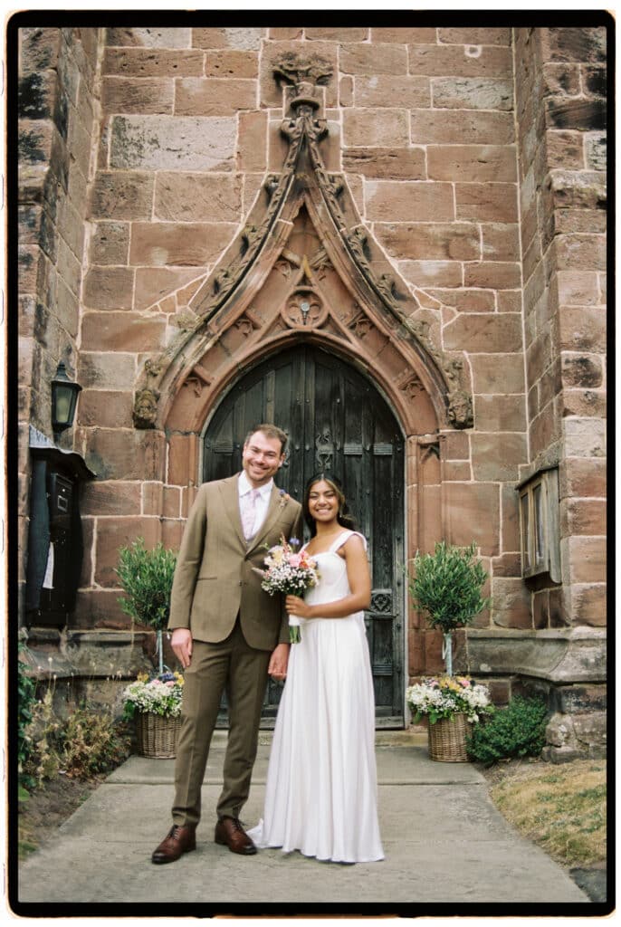 Wedding photographer 35mm film cheshire 5